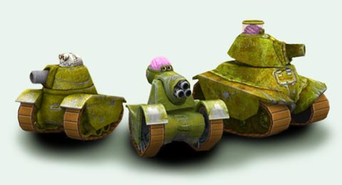 3 tanks